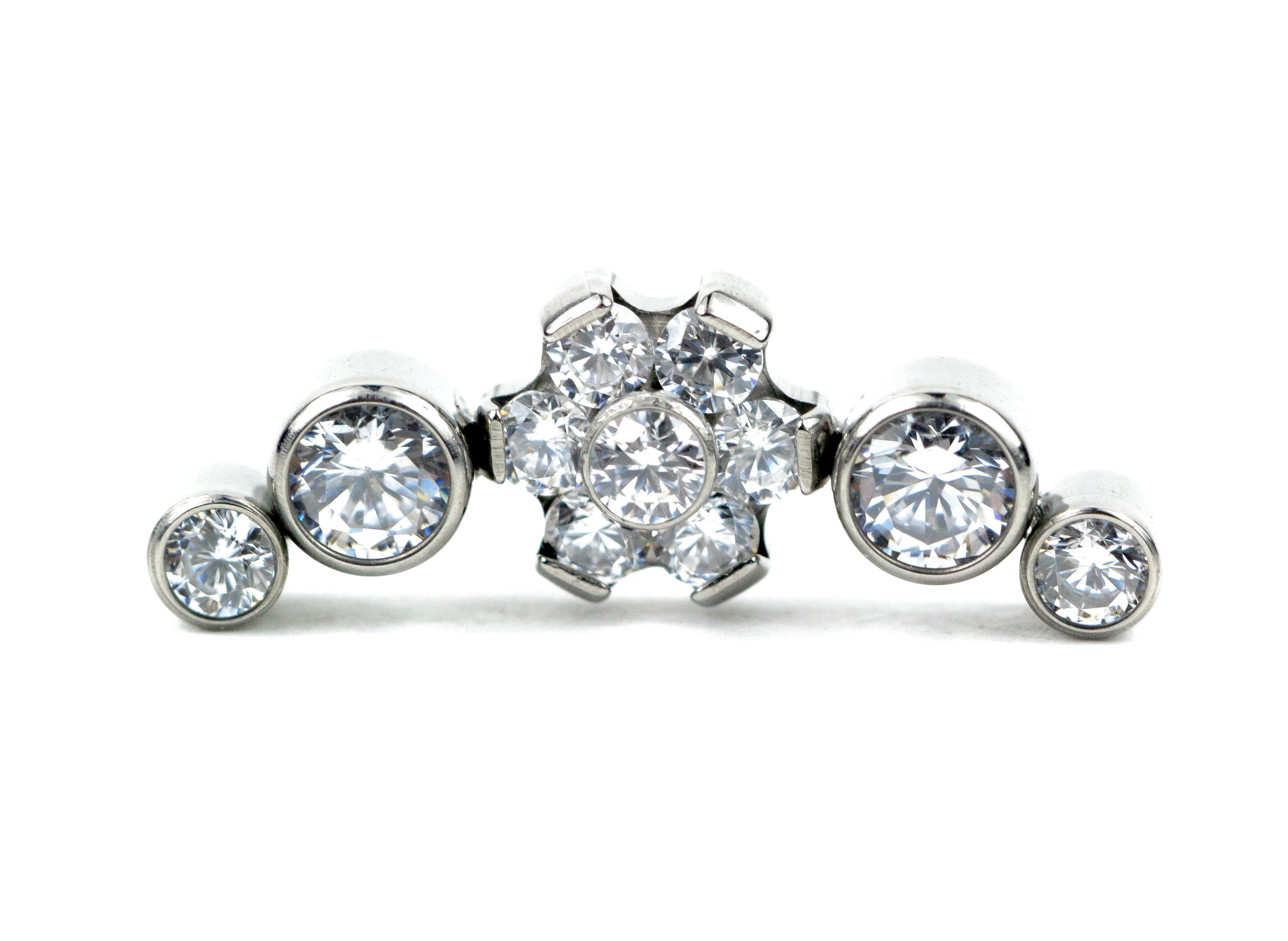 Cluster Mini Hexaflor Zirconia