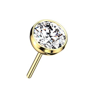 pvd cobochon push pin