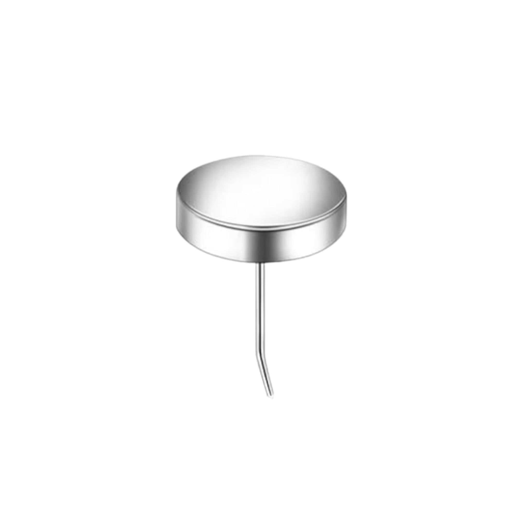 Pasador de empuje de disco plano
