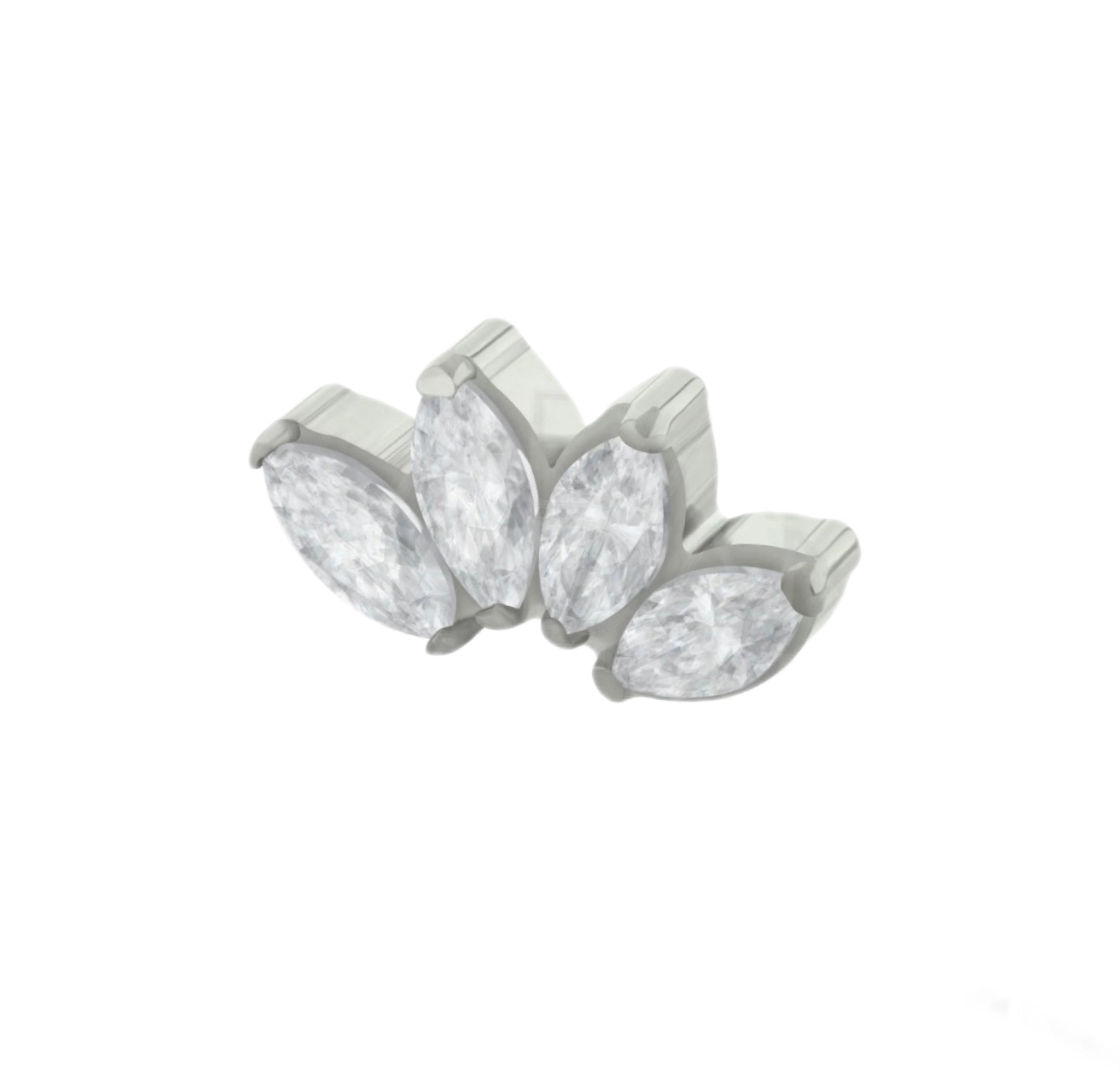Marquise Quadruple Cubic Zirconia