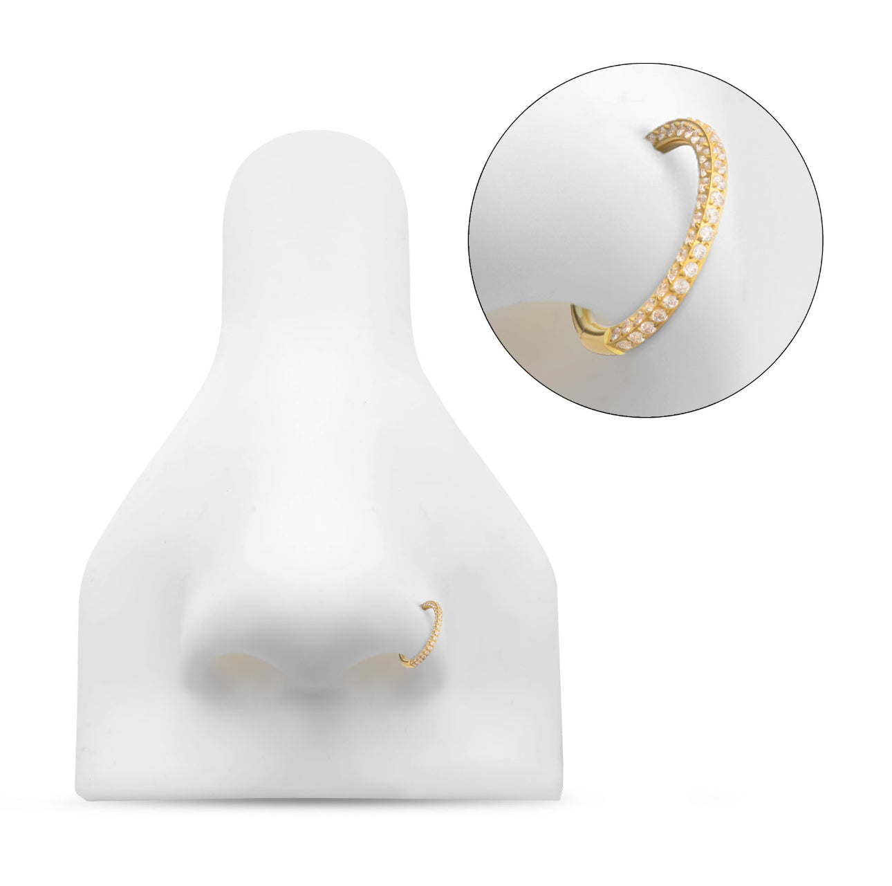 Clicker doble línea de lujo