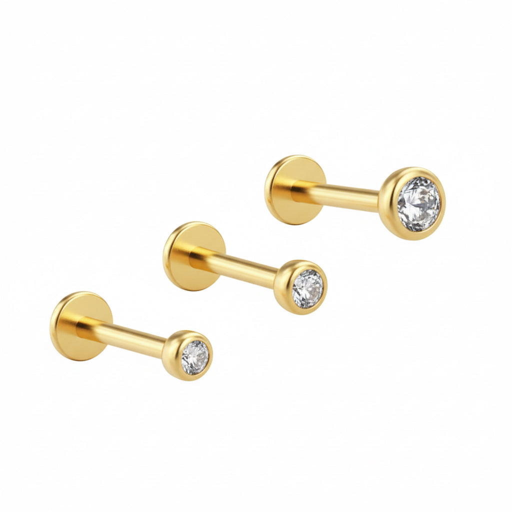 pasador de empuje de cabujón de PVD