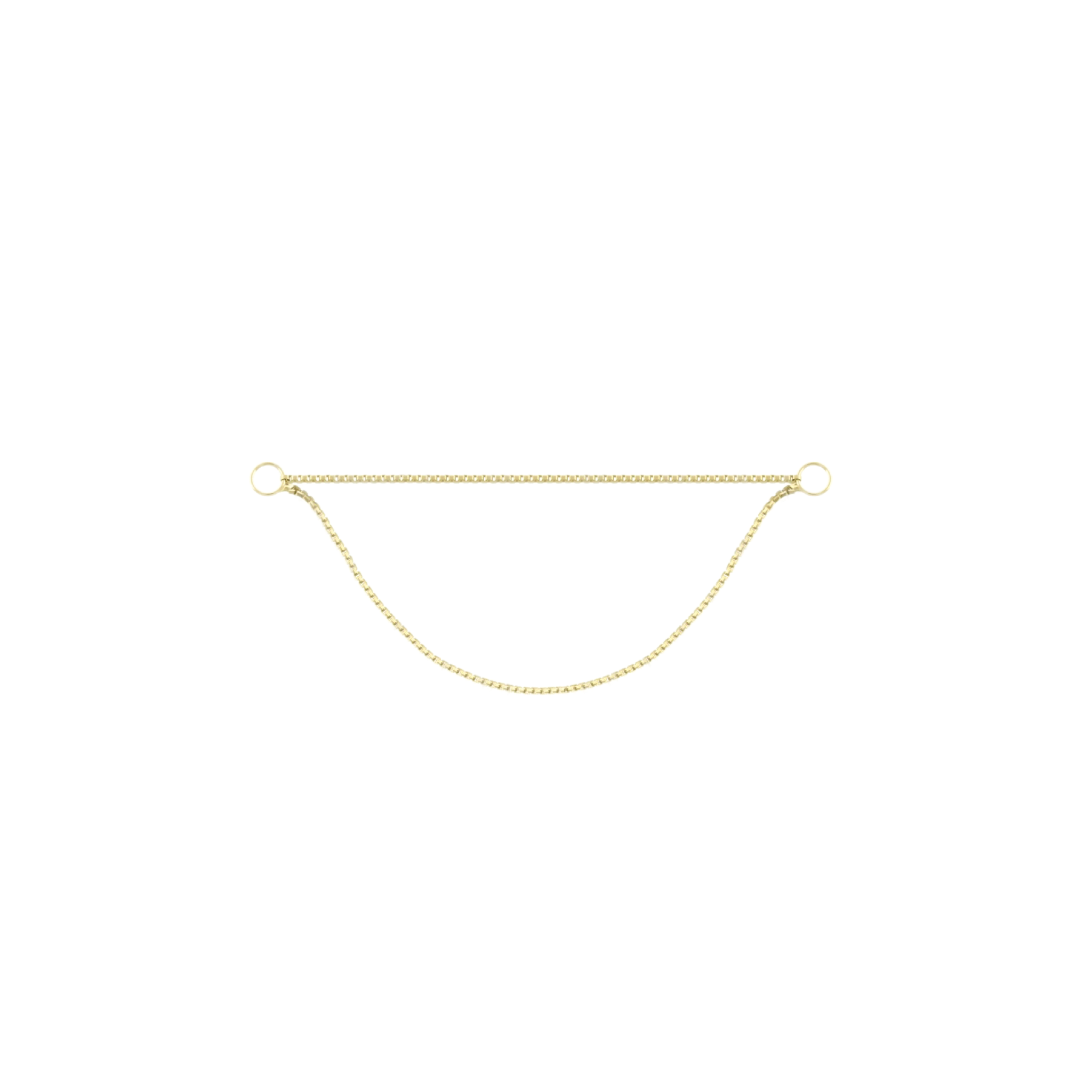 Chain Gold Double Oval Cable, Hanging Chain