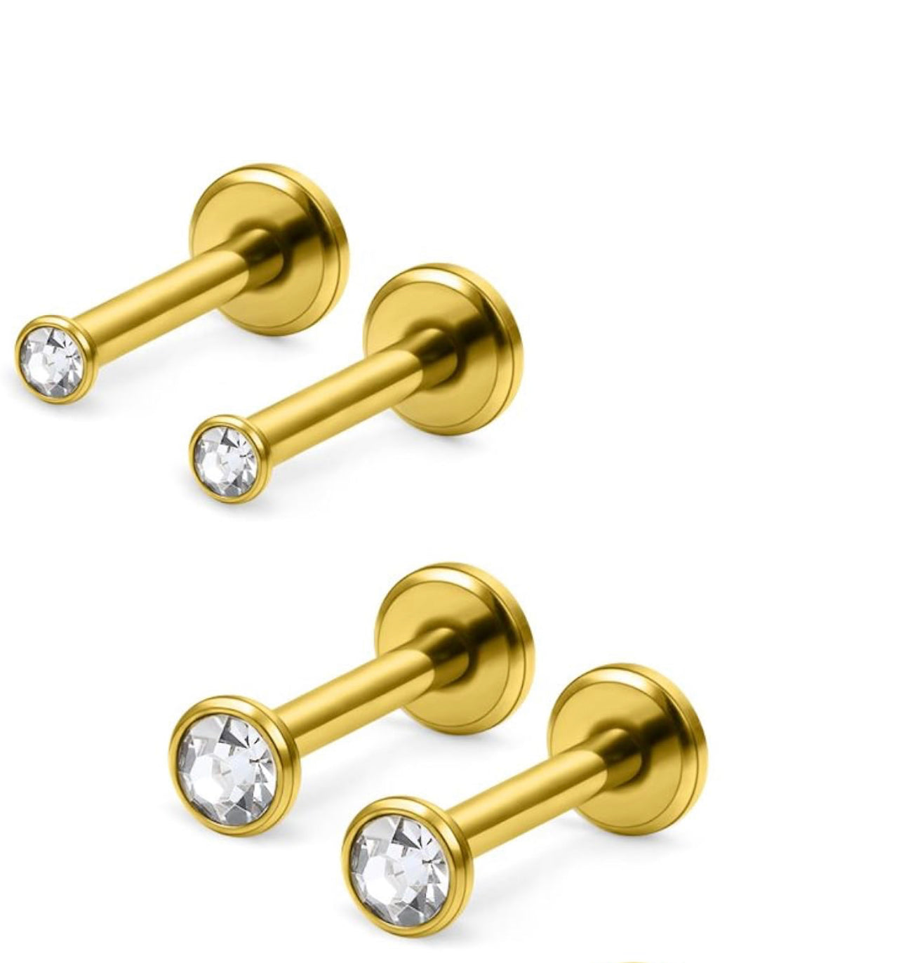 PIN DE EMPUJE DE PVD PARA LABRET