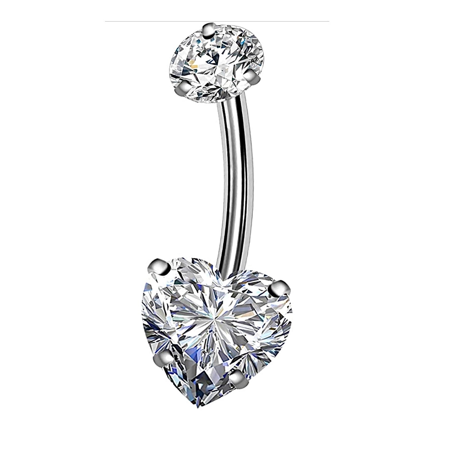 Ombligo Anillo Corazón