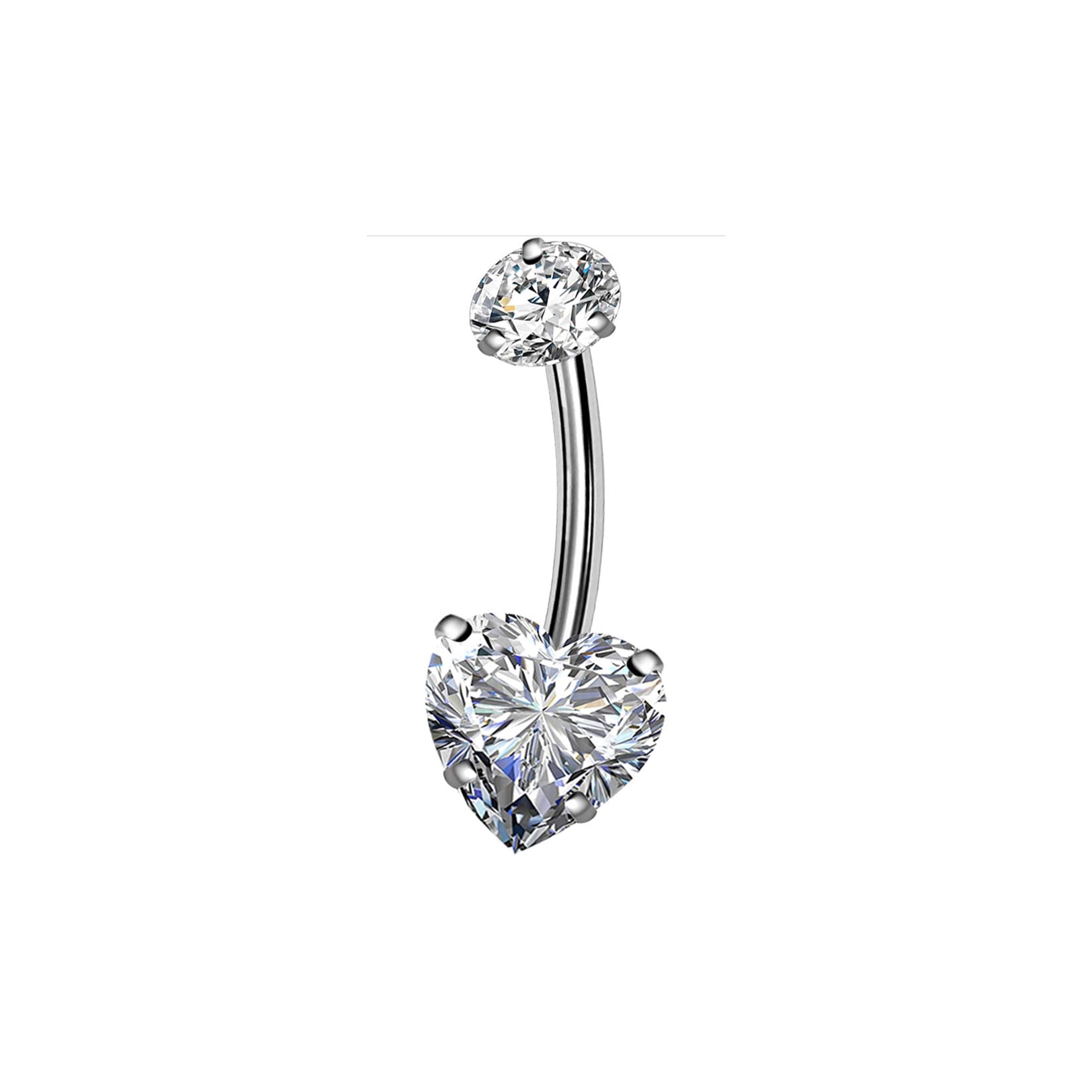 Ombligo Anillo Corazón