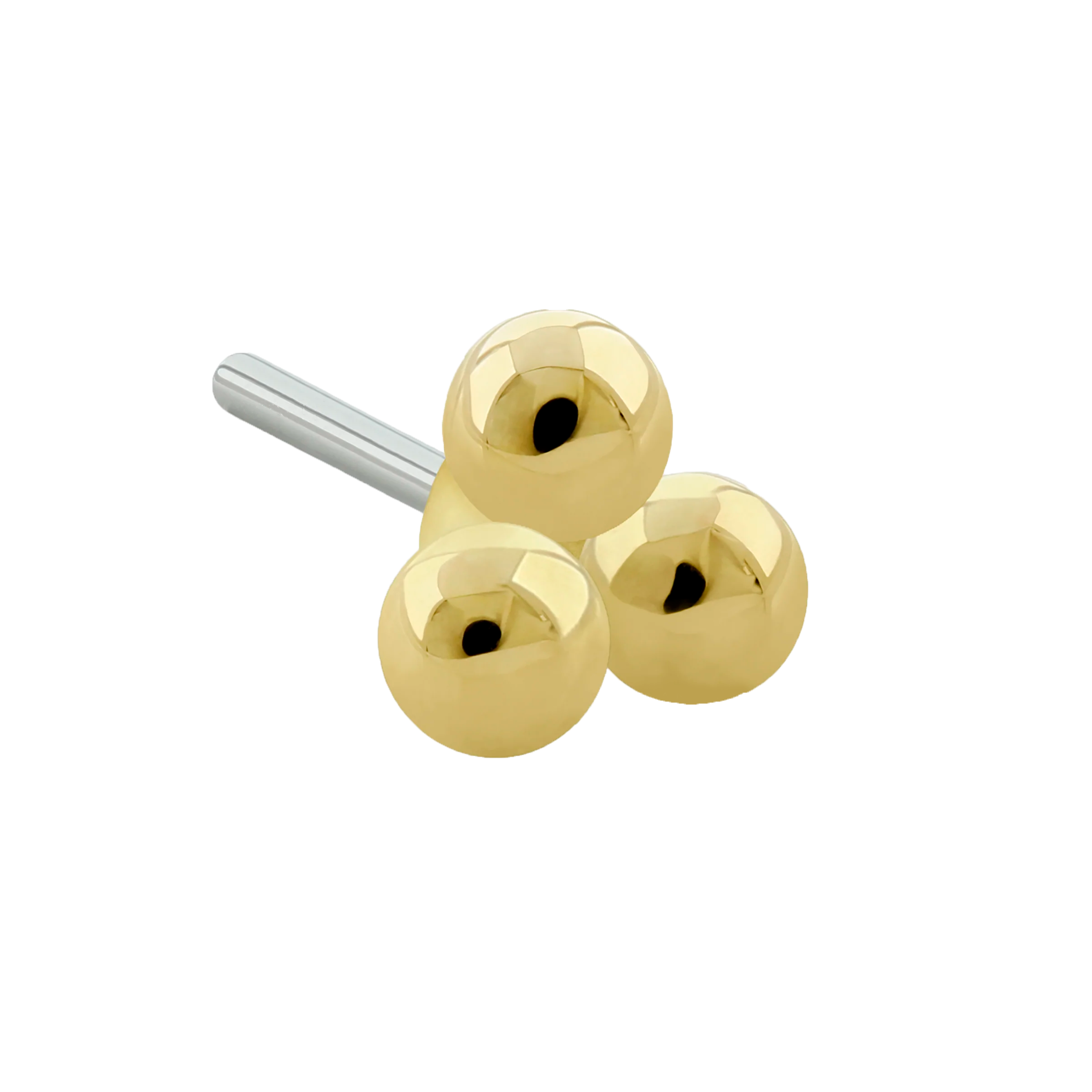 Quimbaya Pin Push 14k Solid Gold