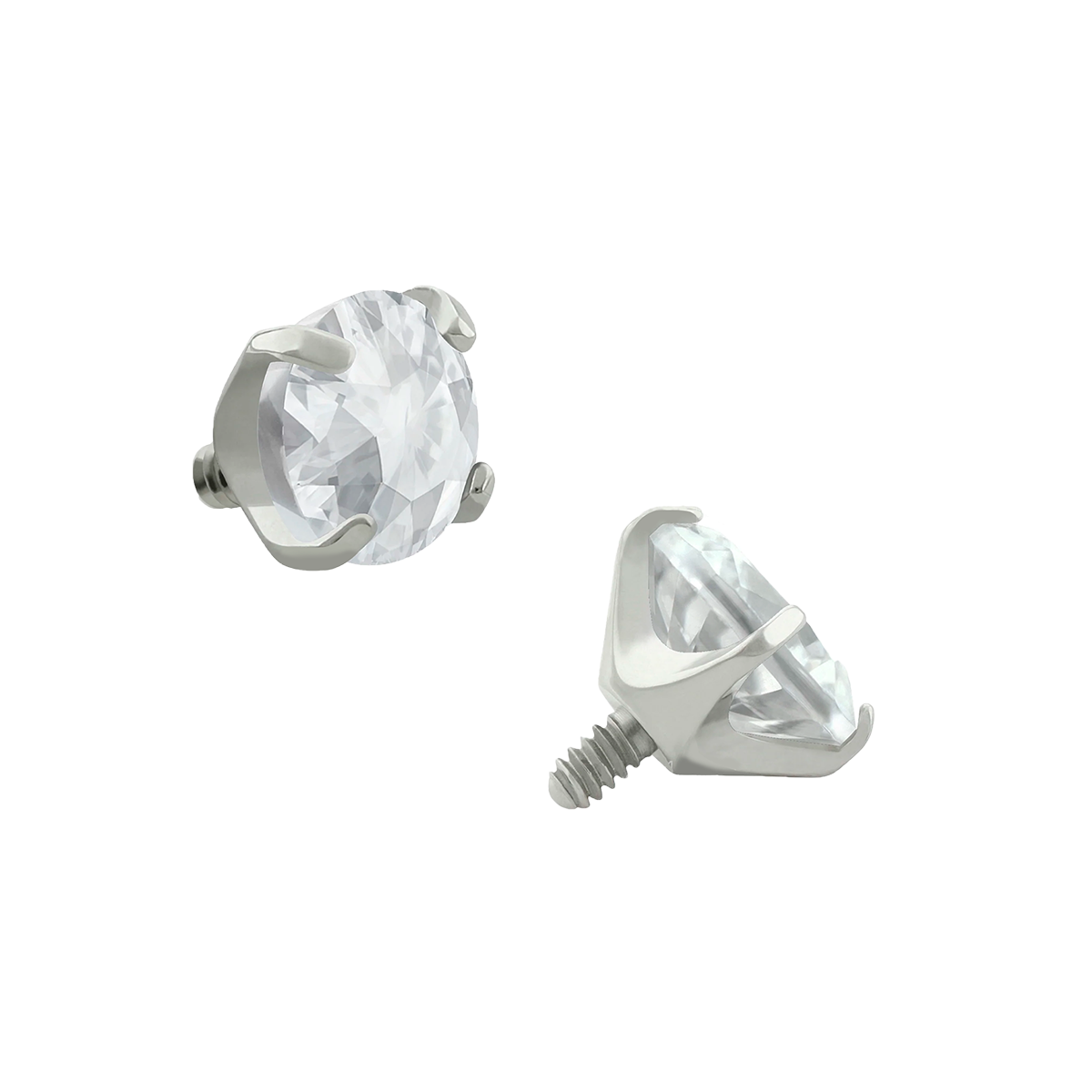 Cubic Zirconia 14G