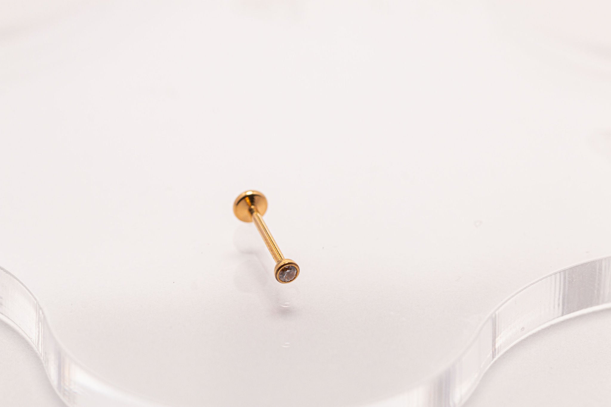 PIN DE EMPUJE DE PVD PARA LABRET