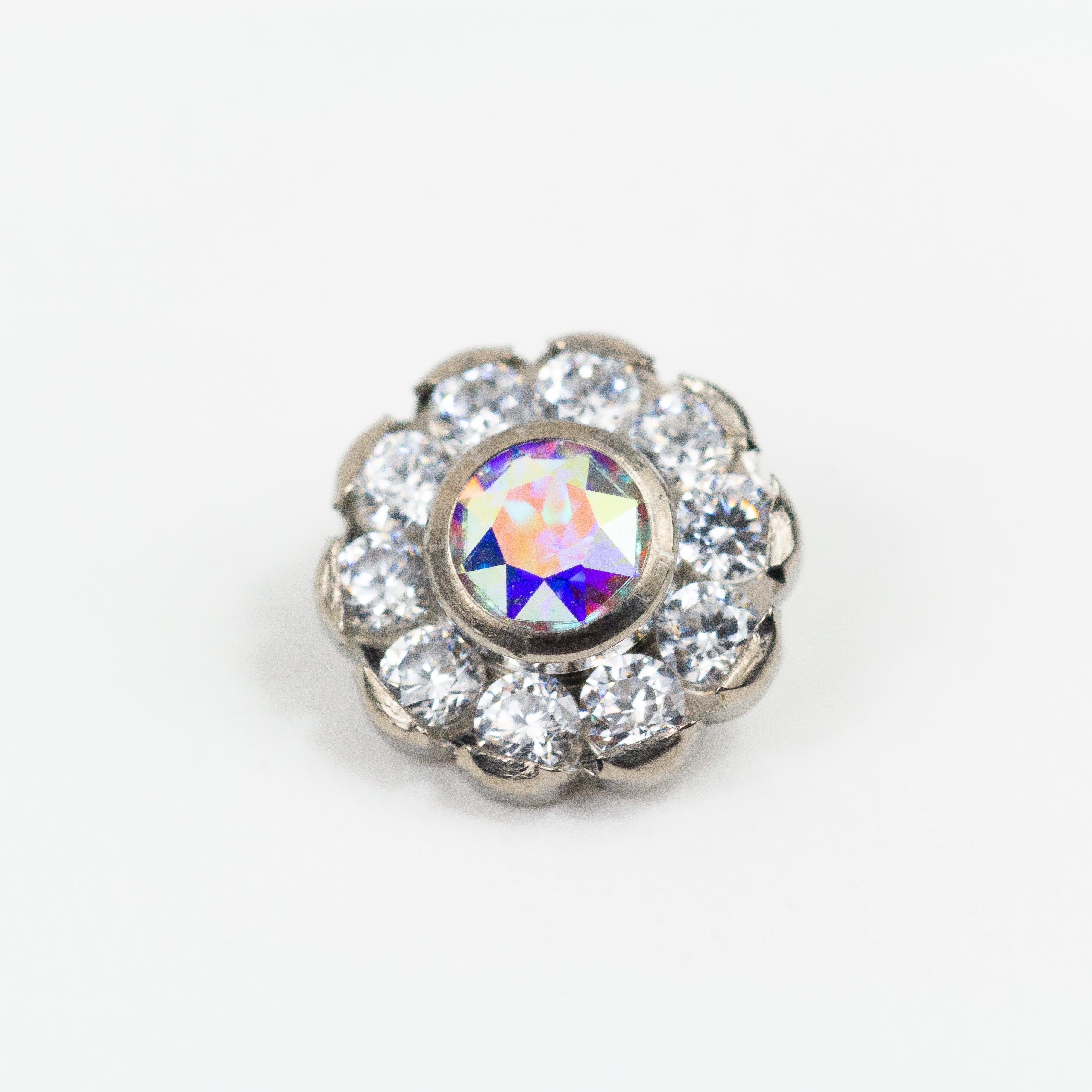 Girasol Flor Zirconia 