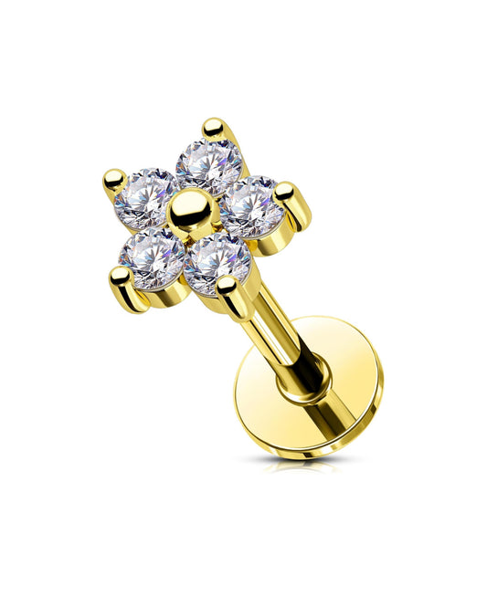 Flower zirconia center deluxe