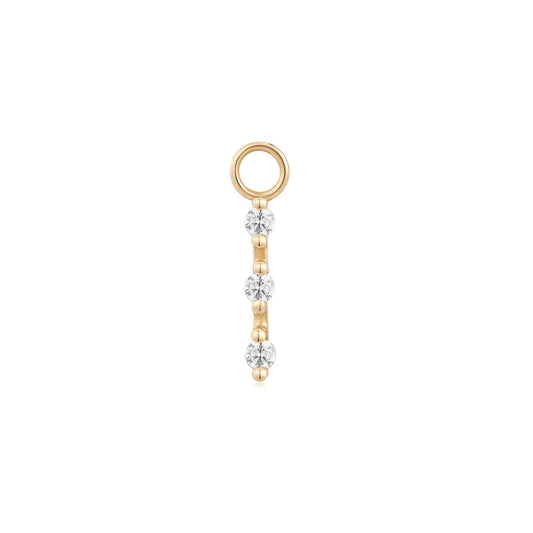 Cascade solid gold 14K