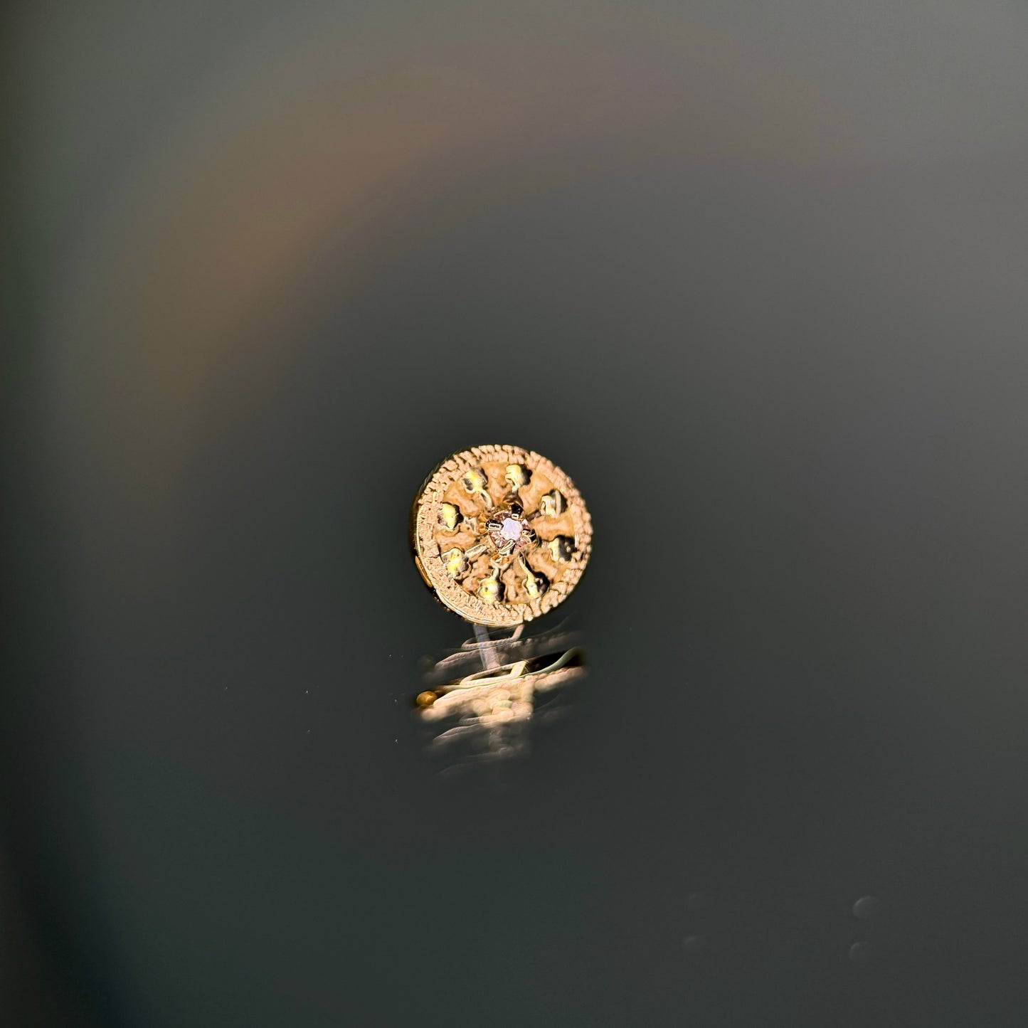 Barroco circle jewelry luxury piercing Gold