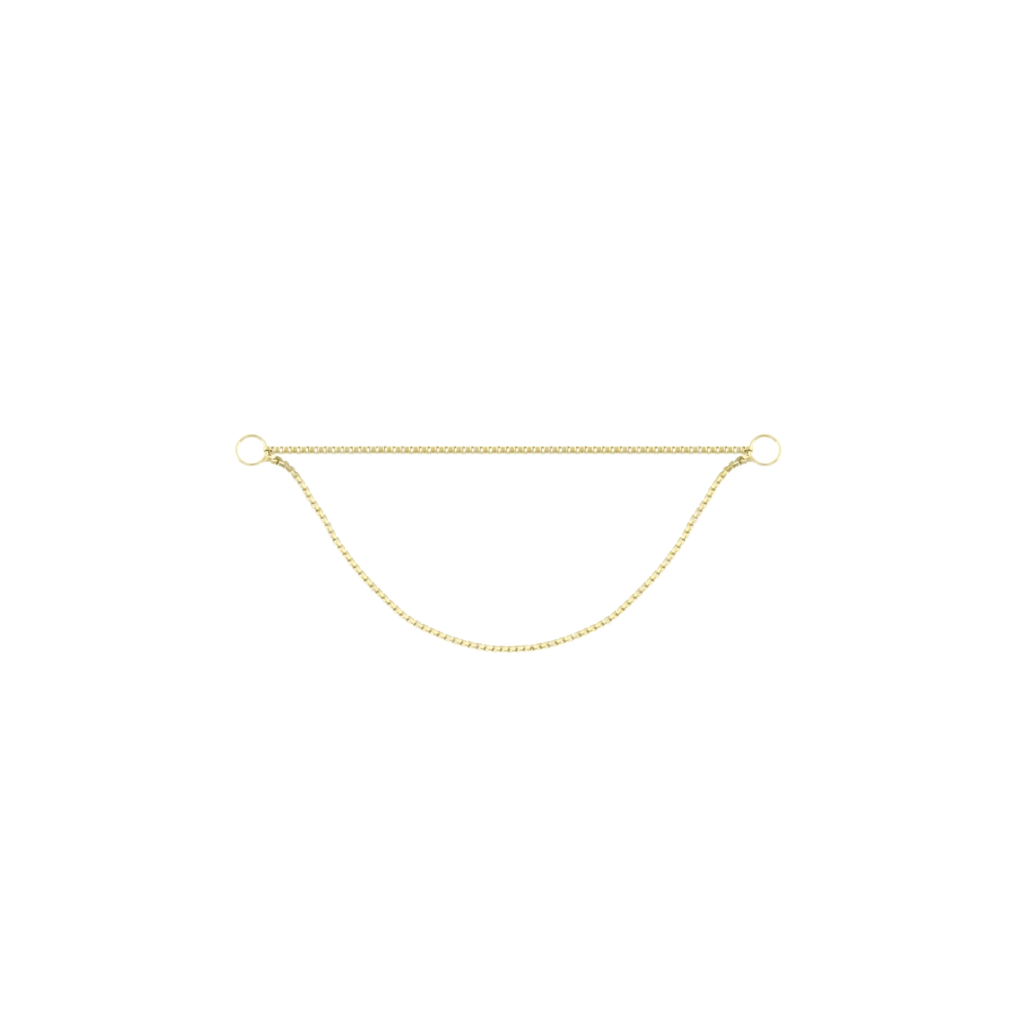 Chain Gold Double Oval Cable, Hanging Chain