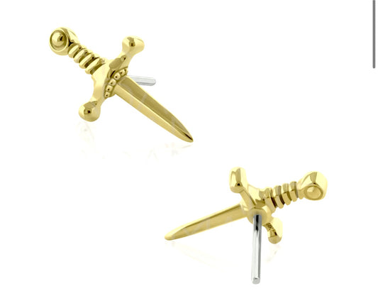 Dagger Classic Solid Gold
