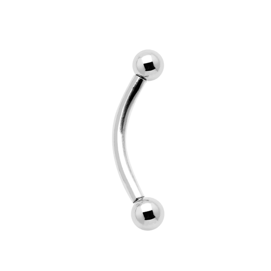 Curve Barbell With Ball