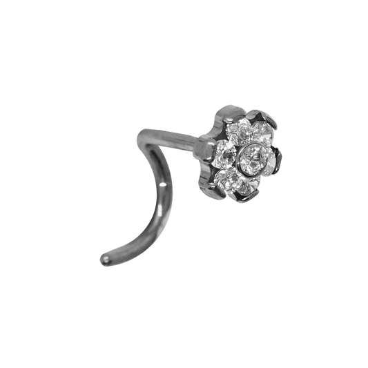 Nostril Curved Hexaflower