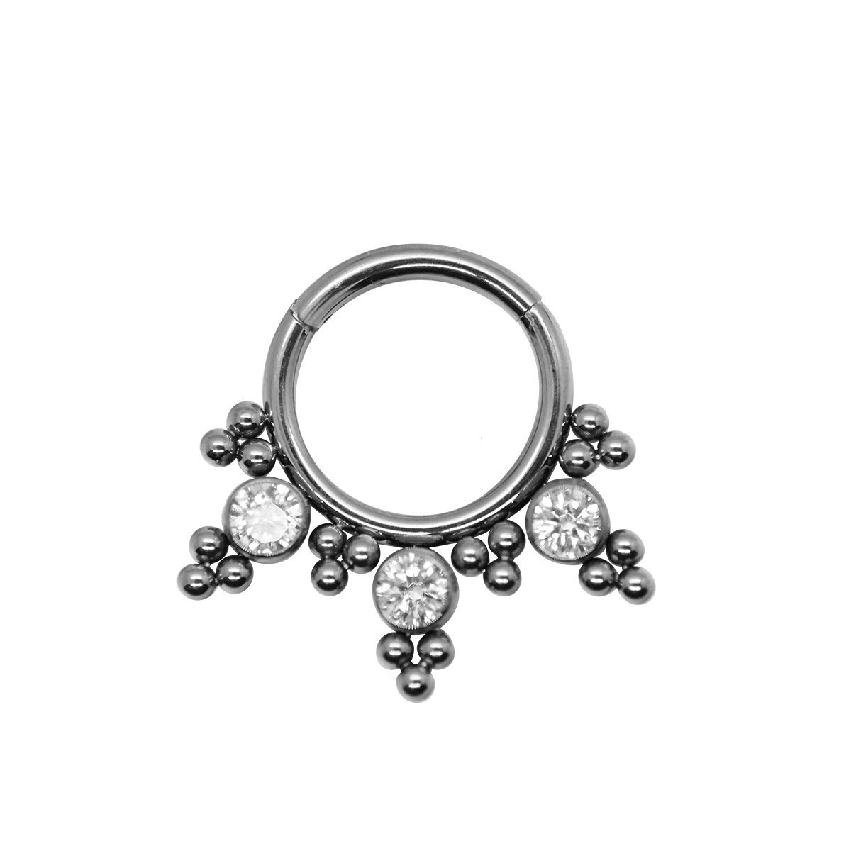 Clicker Tri Bolas y Zirconia 