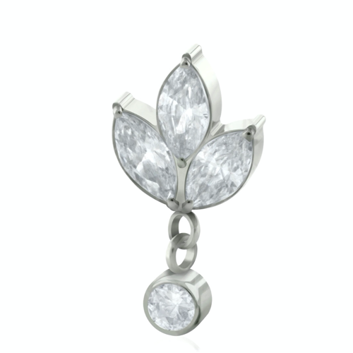 Clover Marquise With Hanger