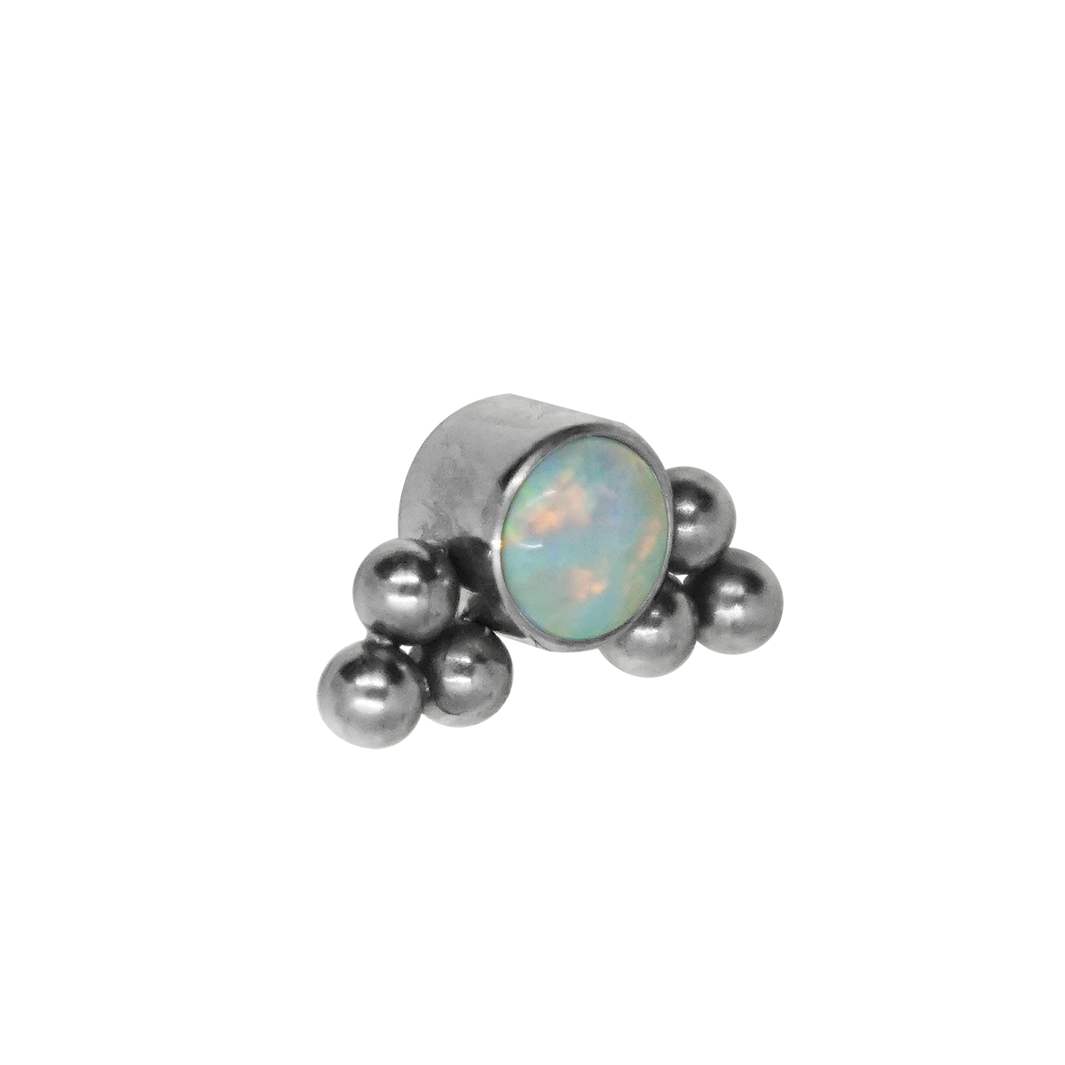 Double Tri Side Opal