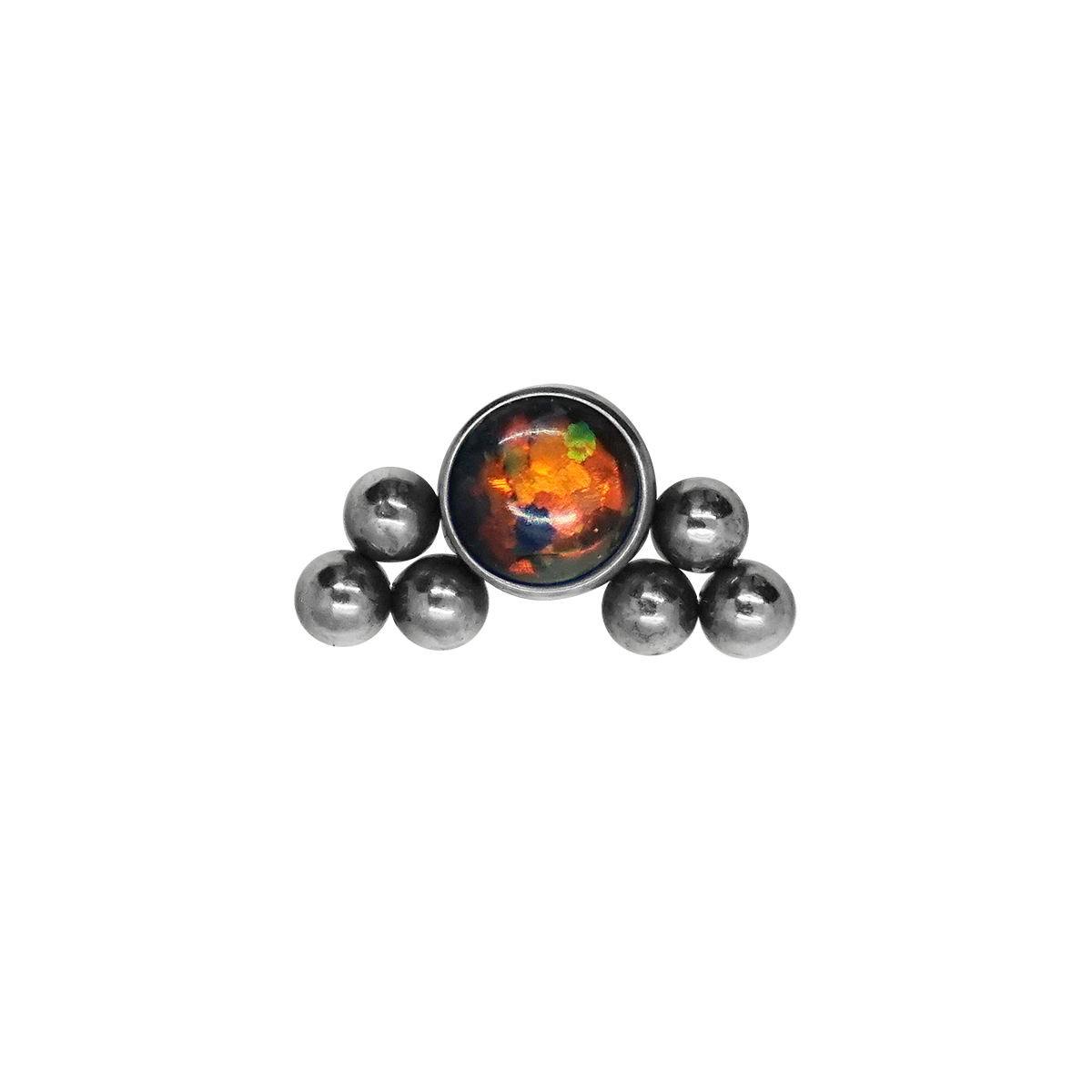 Double Tri Side Opal